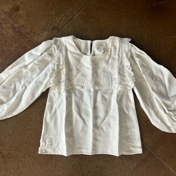 Loeffler Randall Fernanda blouse. Size small. NWT - Picture 2 of 3